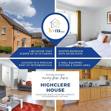 Kvm - Highclere House For Large Groups With Parking By Kvm Stays Hampton Экстерьер фото