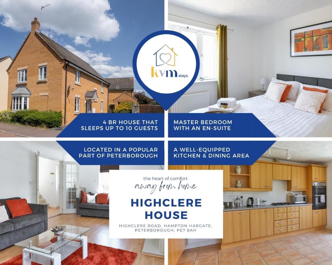 Kvm - Highclere House For Large Groups With Parking By Kvm Stays Hampton Экстерьер фото